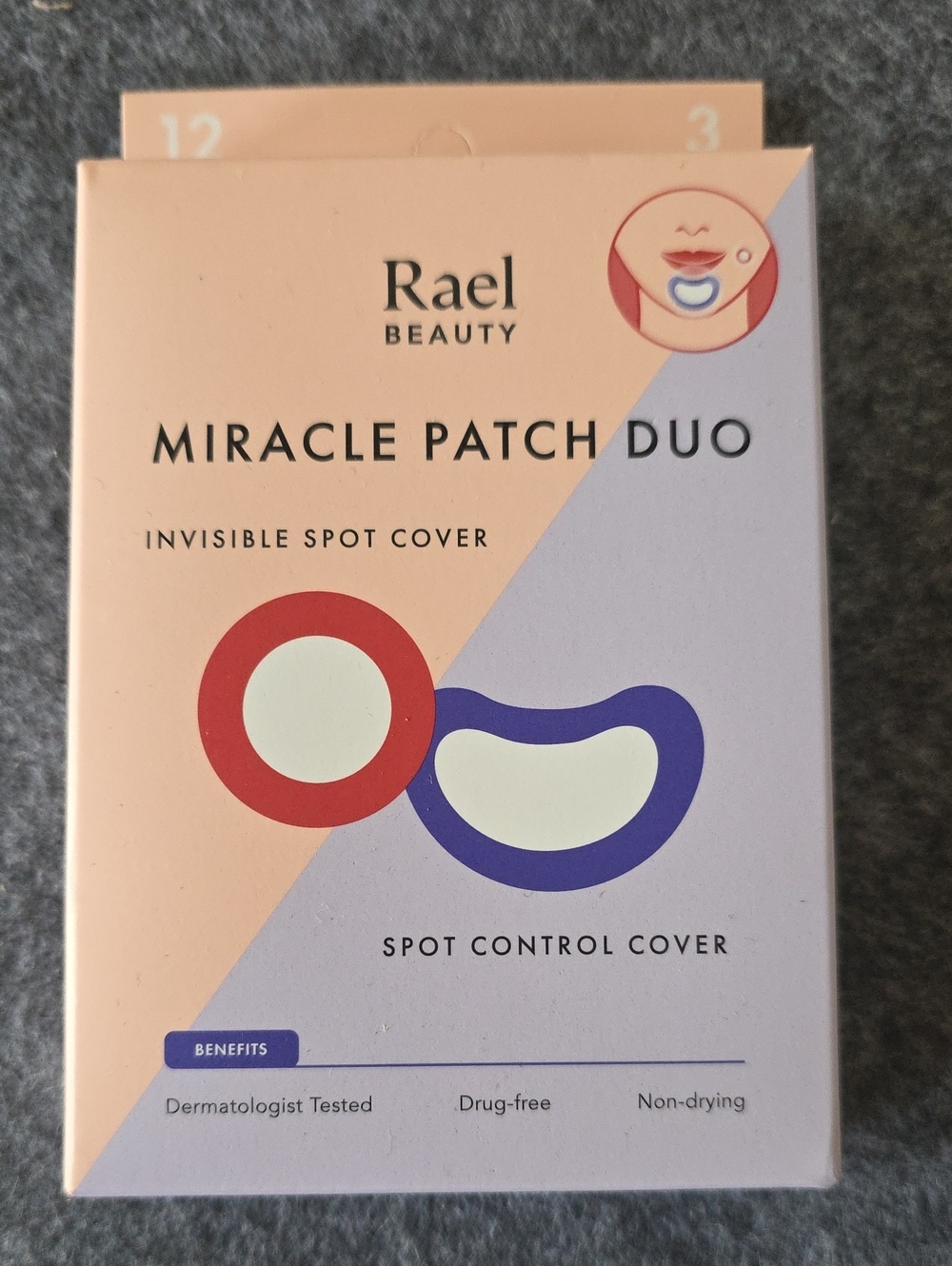 Rael Beauty Miracle Patch Duo Invisible Spot Cover — Pink & Purple